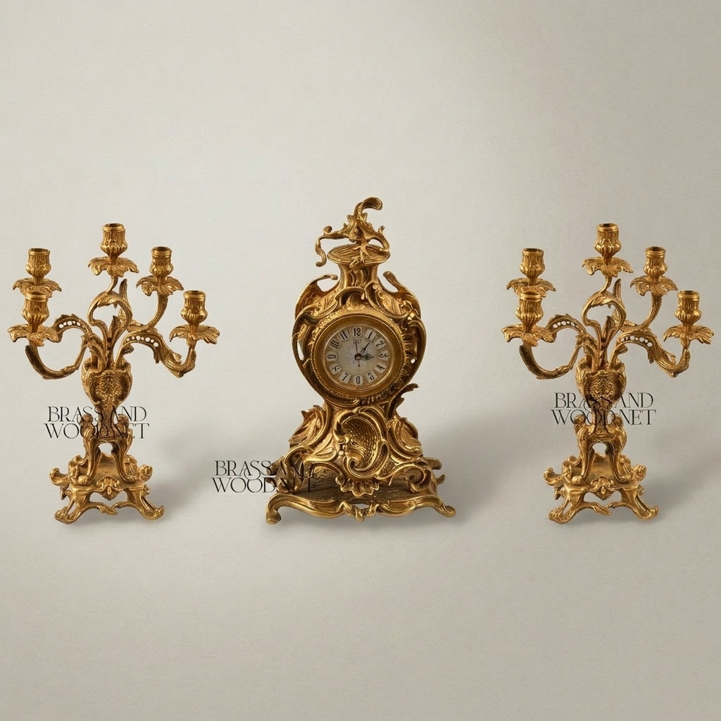 Clock & Candlesticks Sets
