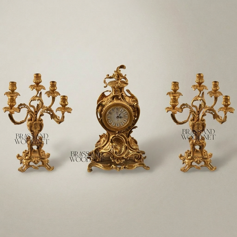 Clock & Candlesticks Sets