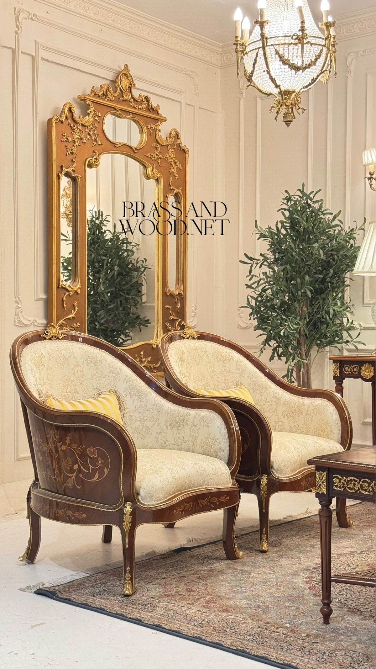 Classic Marquetry Salon Suite