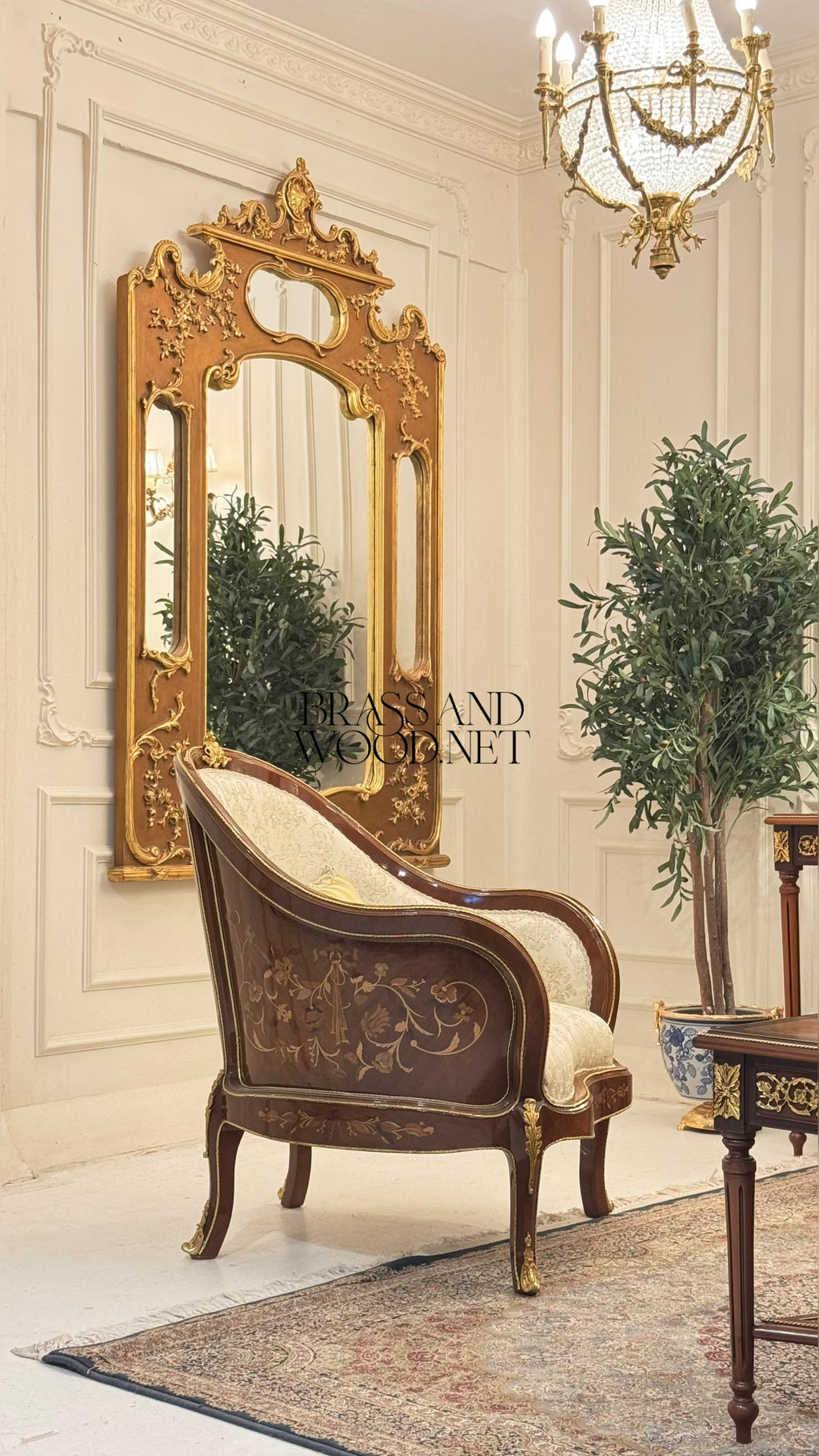Classic Marquetry Salon Suite