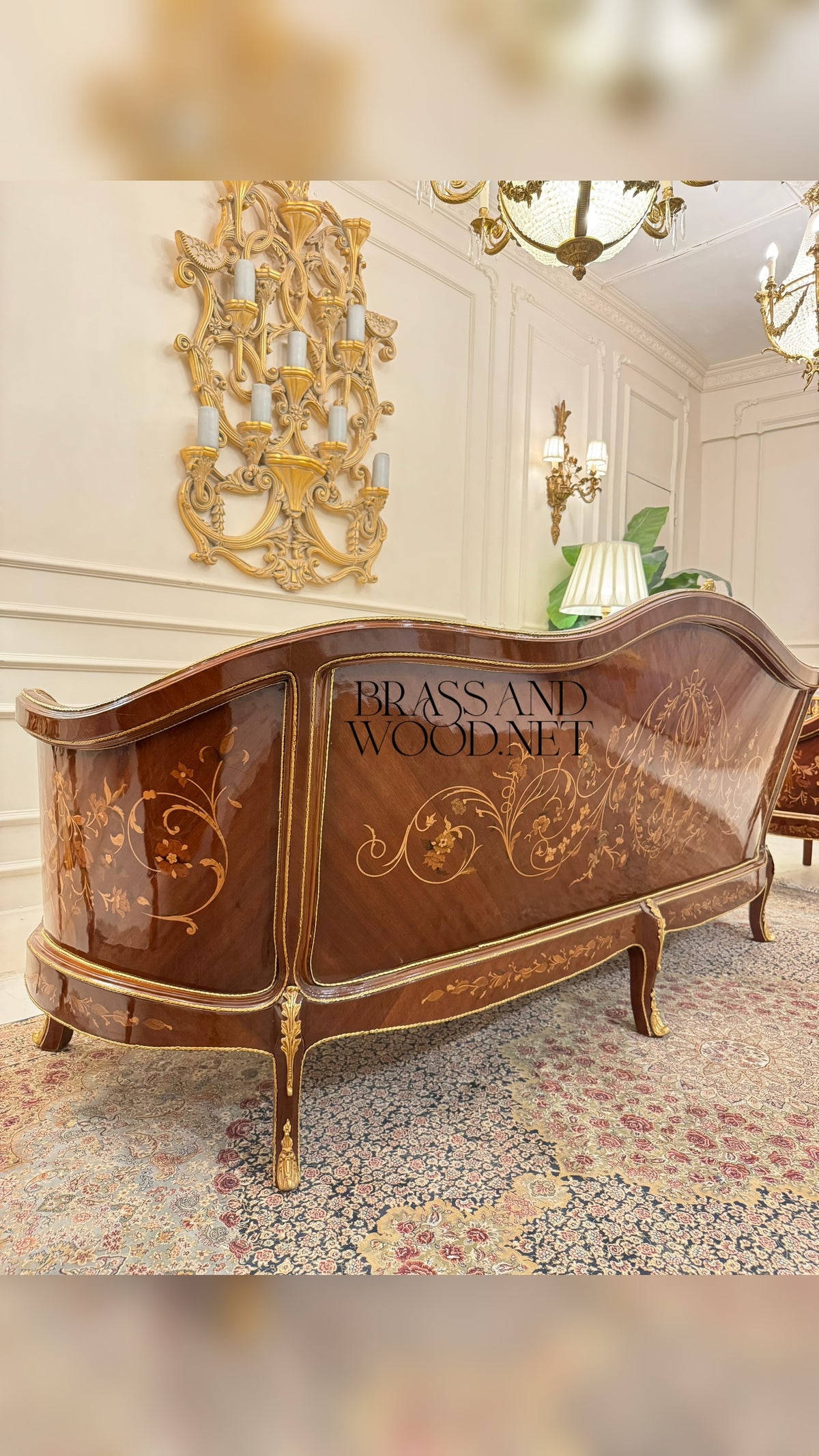 Classic Marquetry Salon Suite