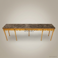 Louis XVI Grand Console Table | Gold Leaf & Marble