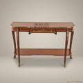 Louis XV Console Table | Mahogany & Gilt Bronze Ormolu