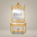 Louis XVI Gilt Console Table with Mirror – Gold Leaf & Marble