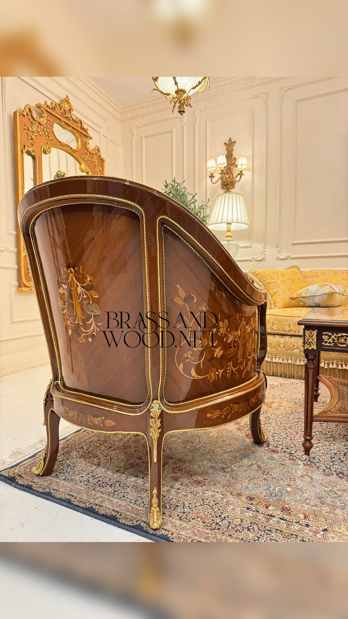 Classic Marquetry Salon Suite