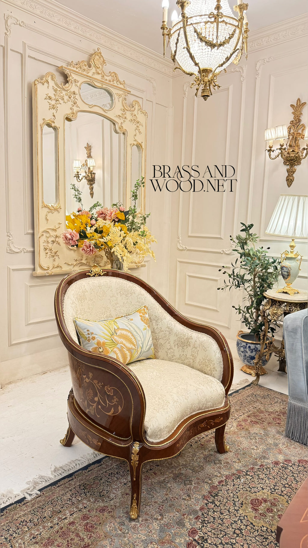 Classic Marquetry Salon Suite