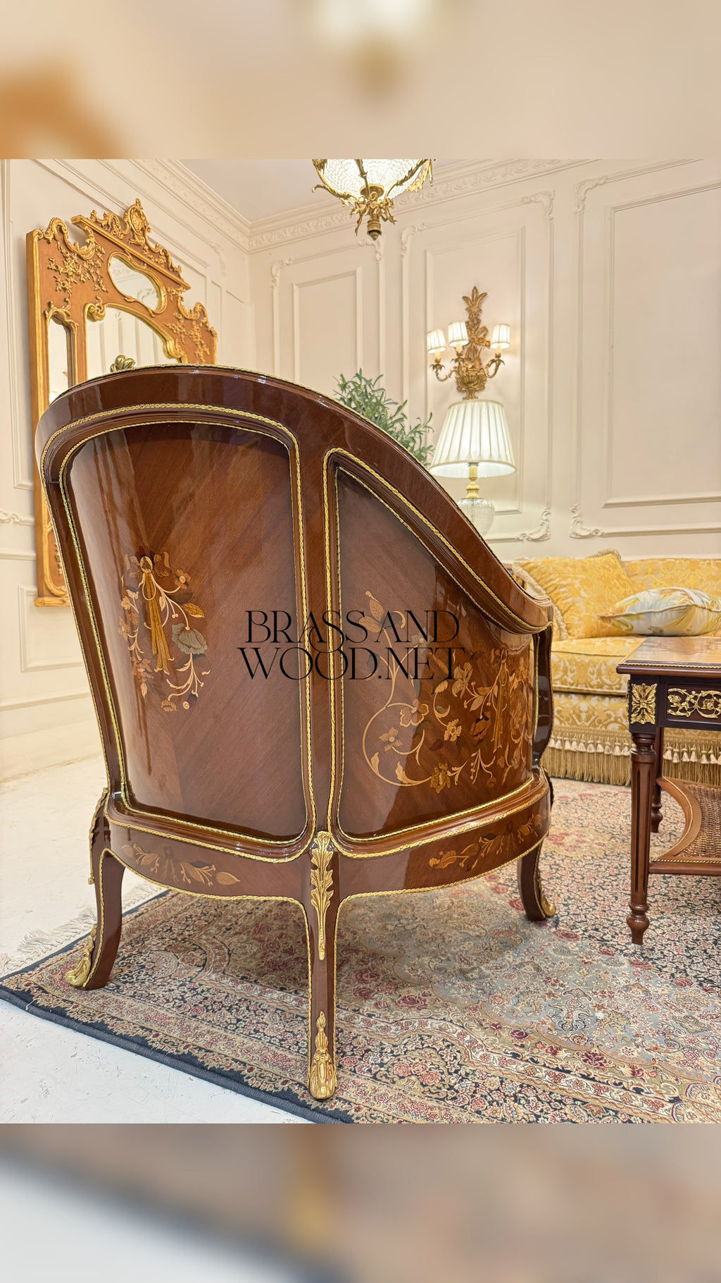 Classic Marquetry Salon Suite