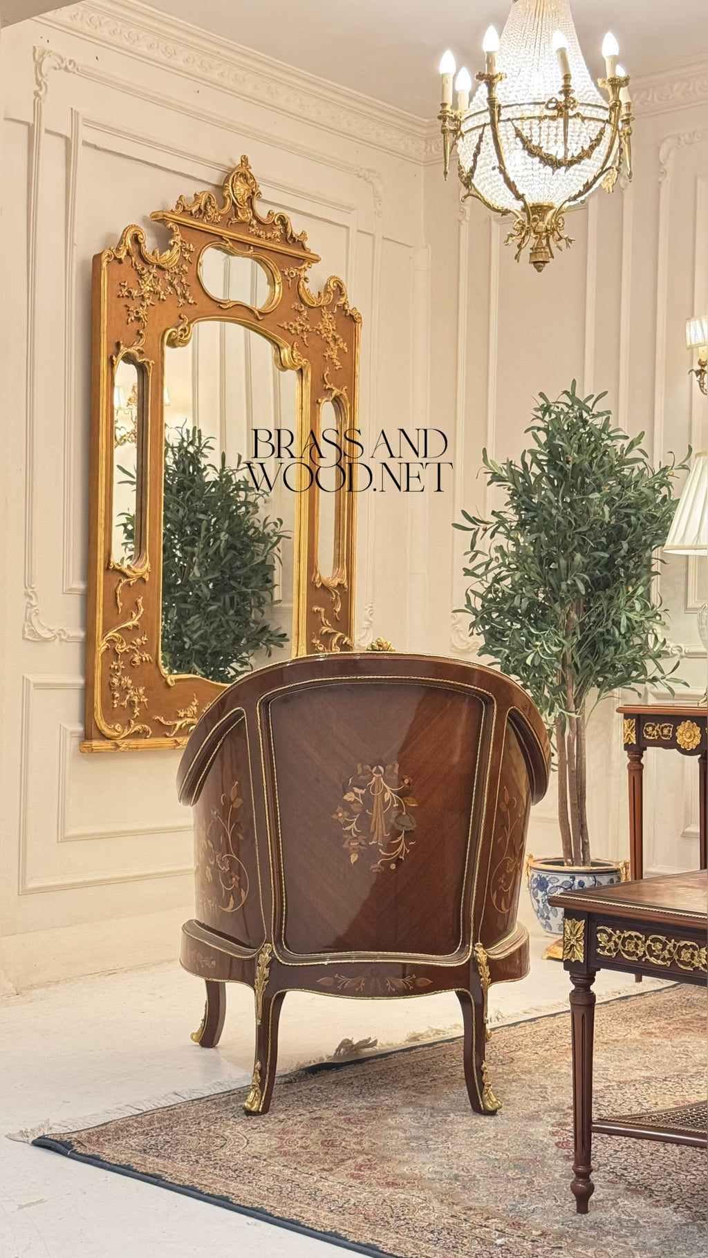 Classic Marquetry Salon Suite