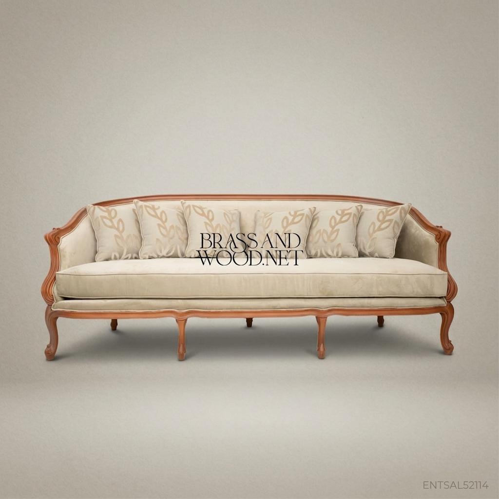 Neo-Classical Two-Seater Sofa - 3 Persons
