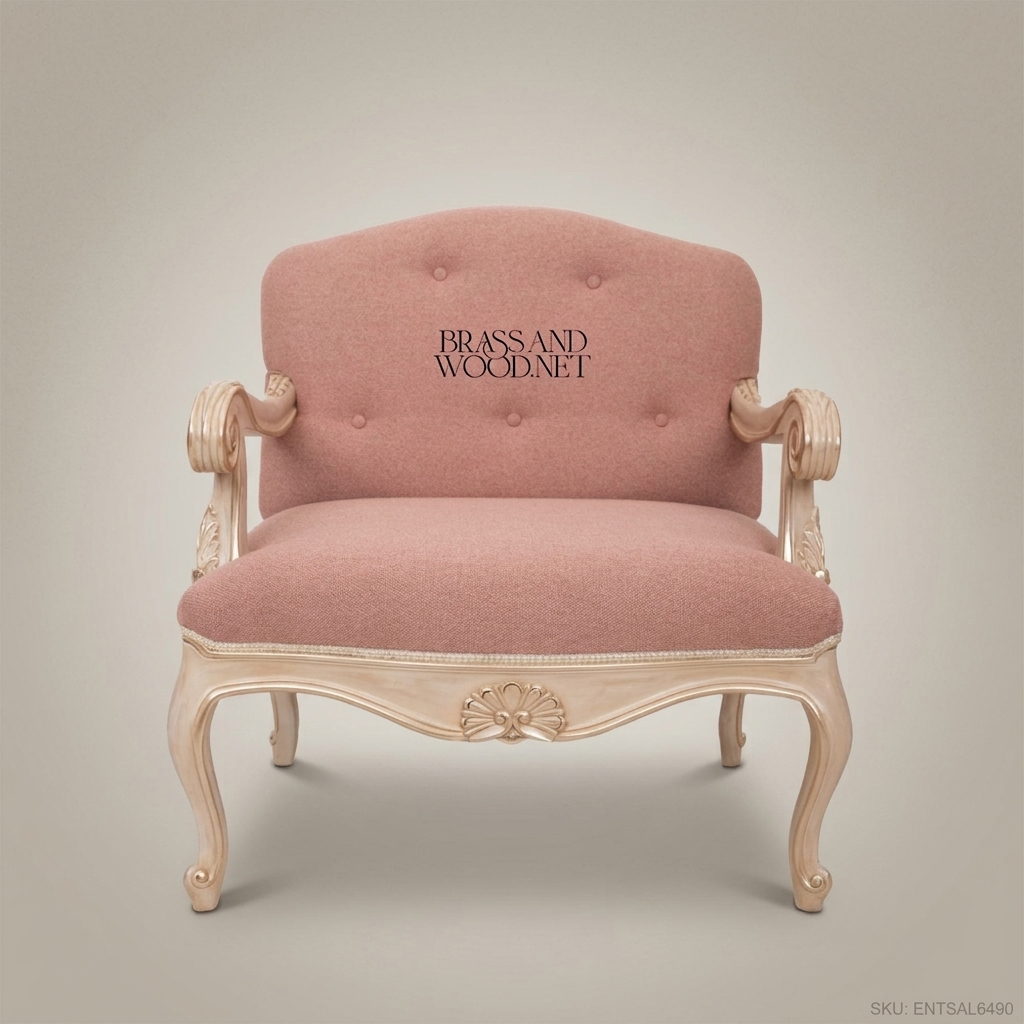 Rococo Carved Hardwood Salon Suite