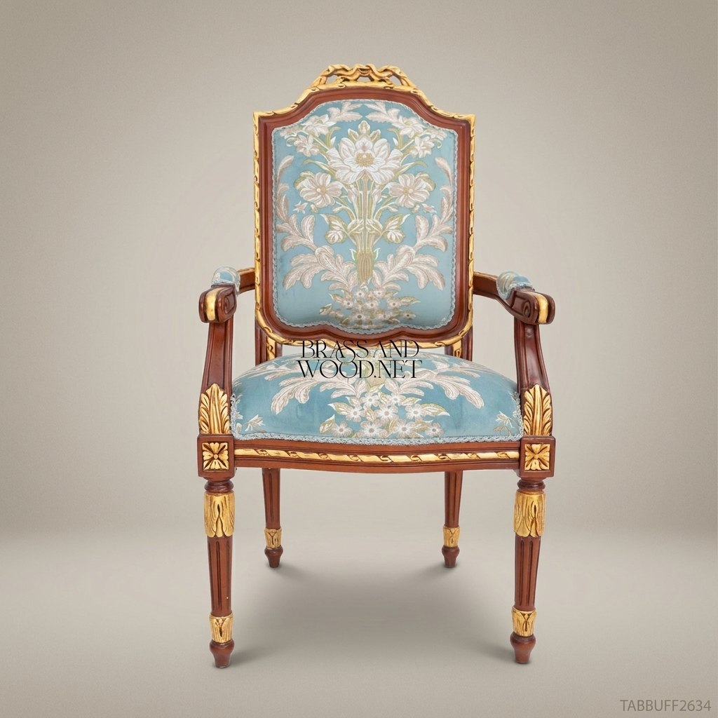 Louis XVI Gilt Marquetry Complete Dining Suite