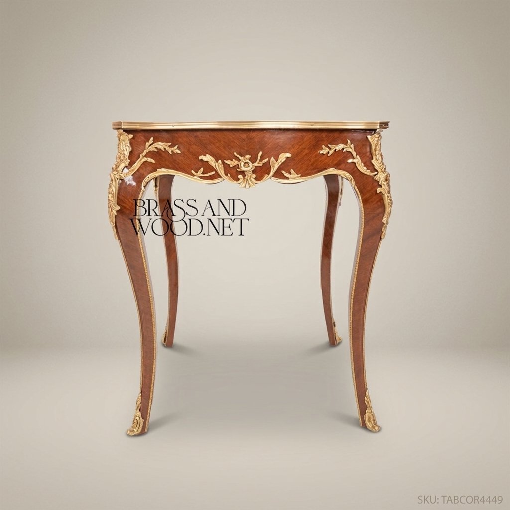 Louis XV Marquetry Gilt Salon Set