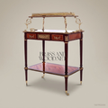Louis XVI Mahogany Tea Trolley with Gilt Bronze Mounts