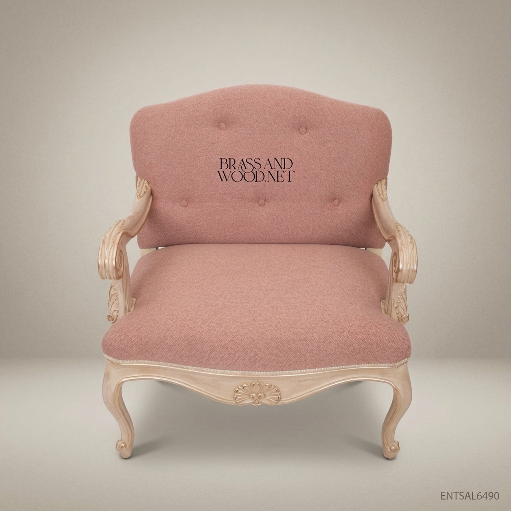 Rococo Carved Hardwood Salon Suite