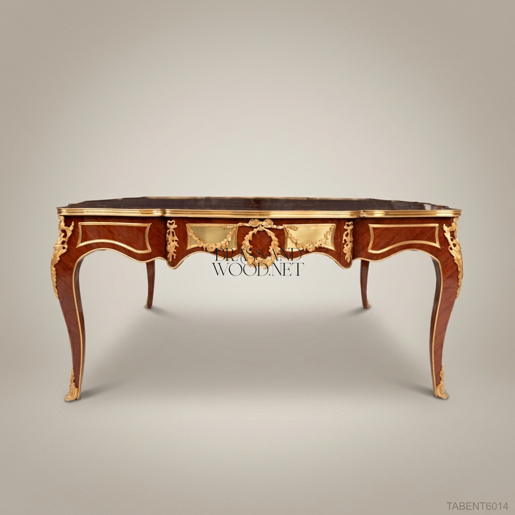 Louis XV Marquetry Coffee Table with Ormolu Mounts