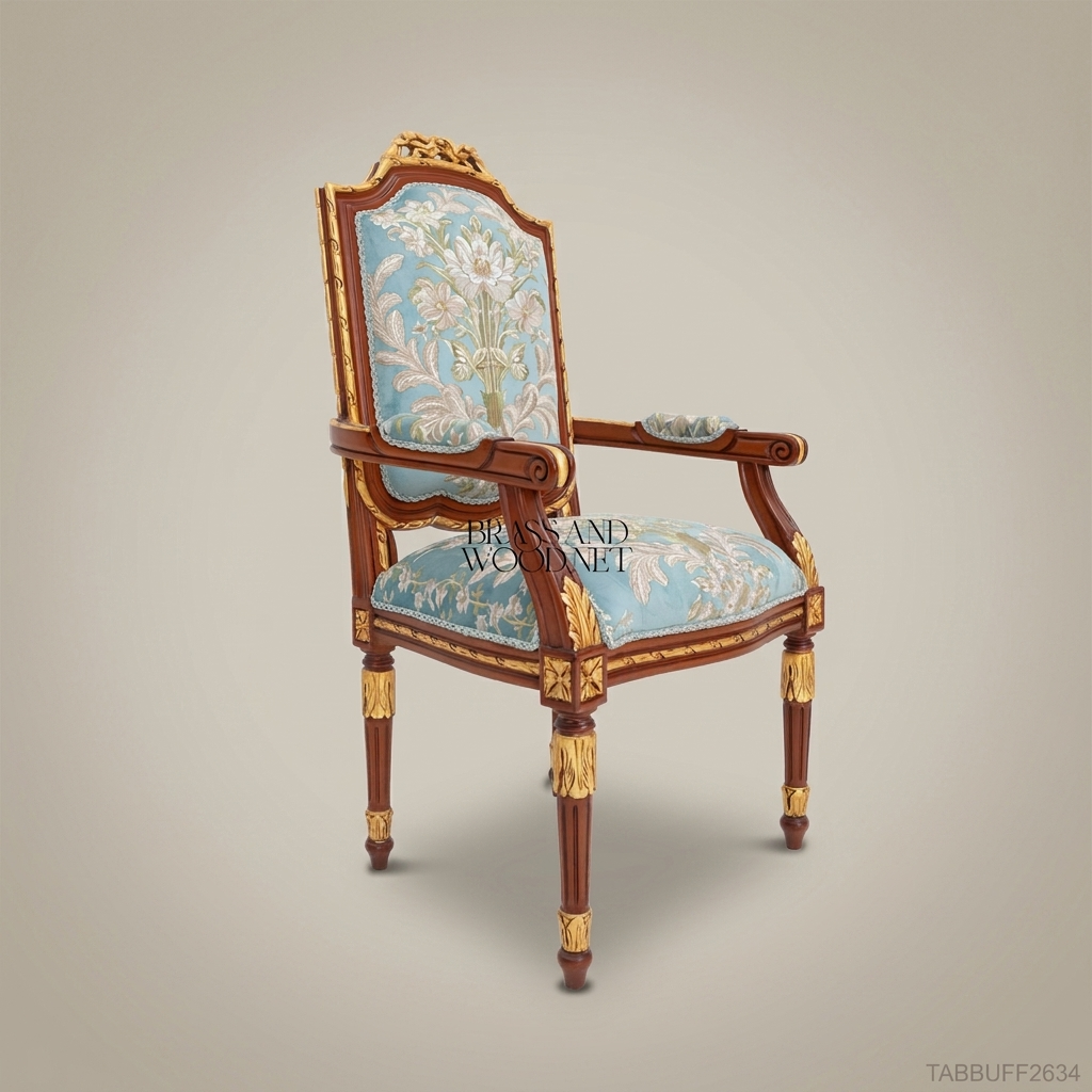 Louis XVI Gilt Marquetry Complete Dining Suite