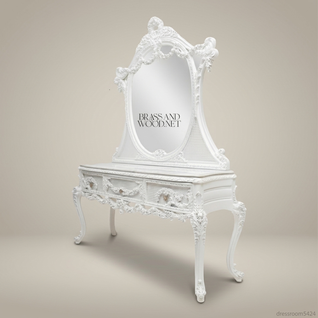 White Canné Dressing Table