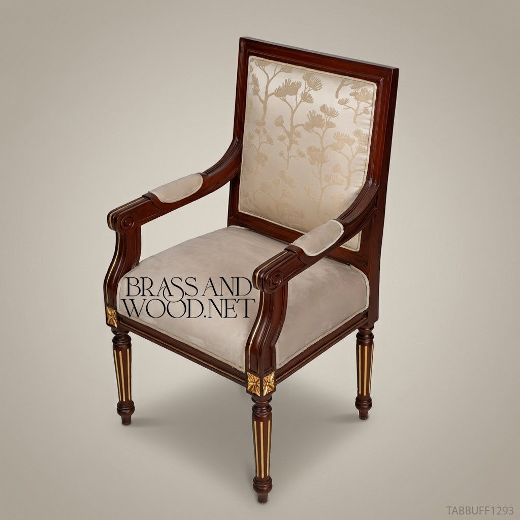 Louis XVI Gilt-Accent Heritage Dining Suite