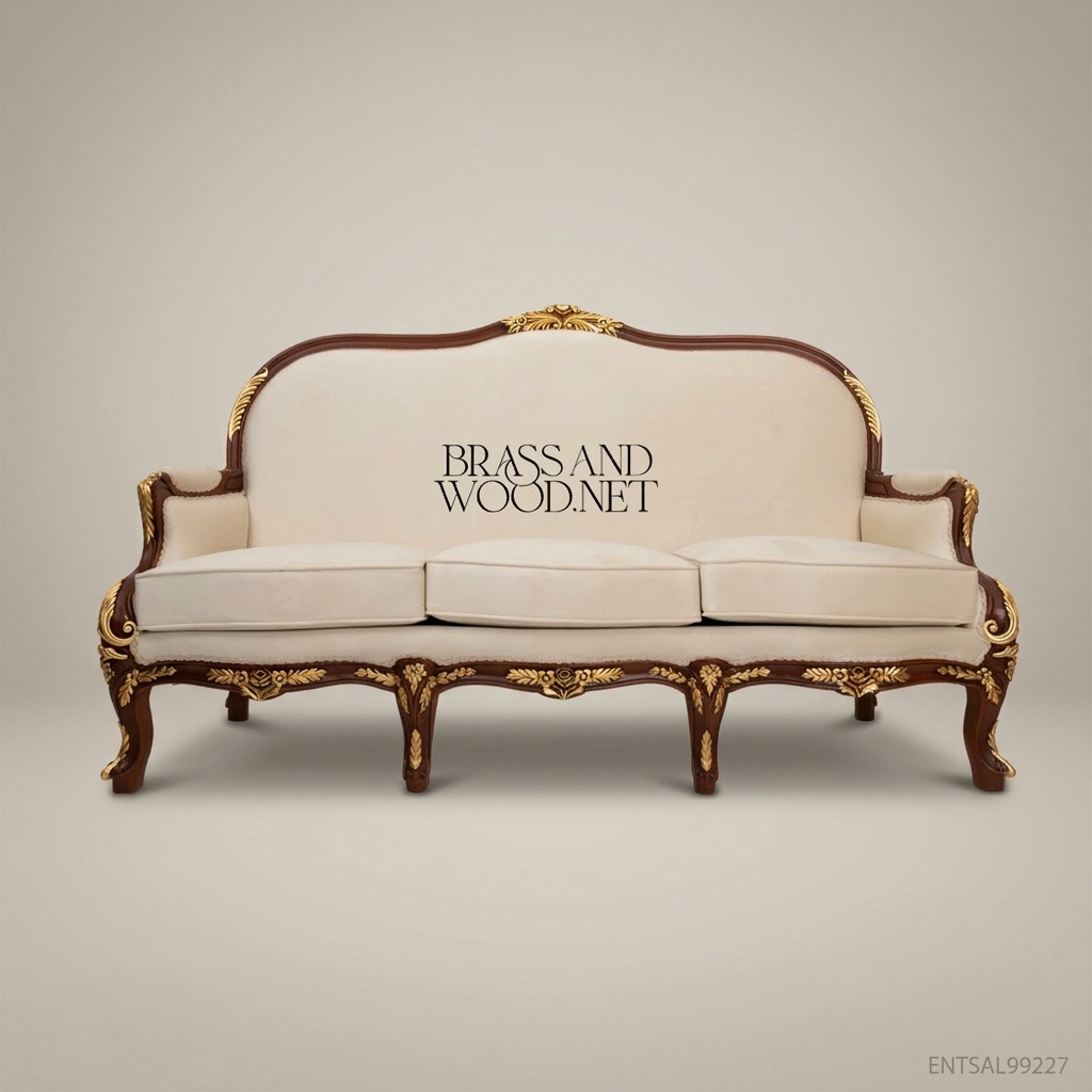 Rococo Gilt Carved Hardwood Salon Suite