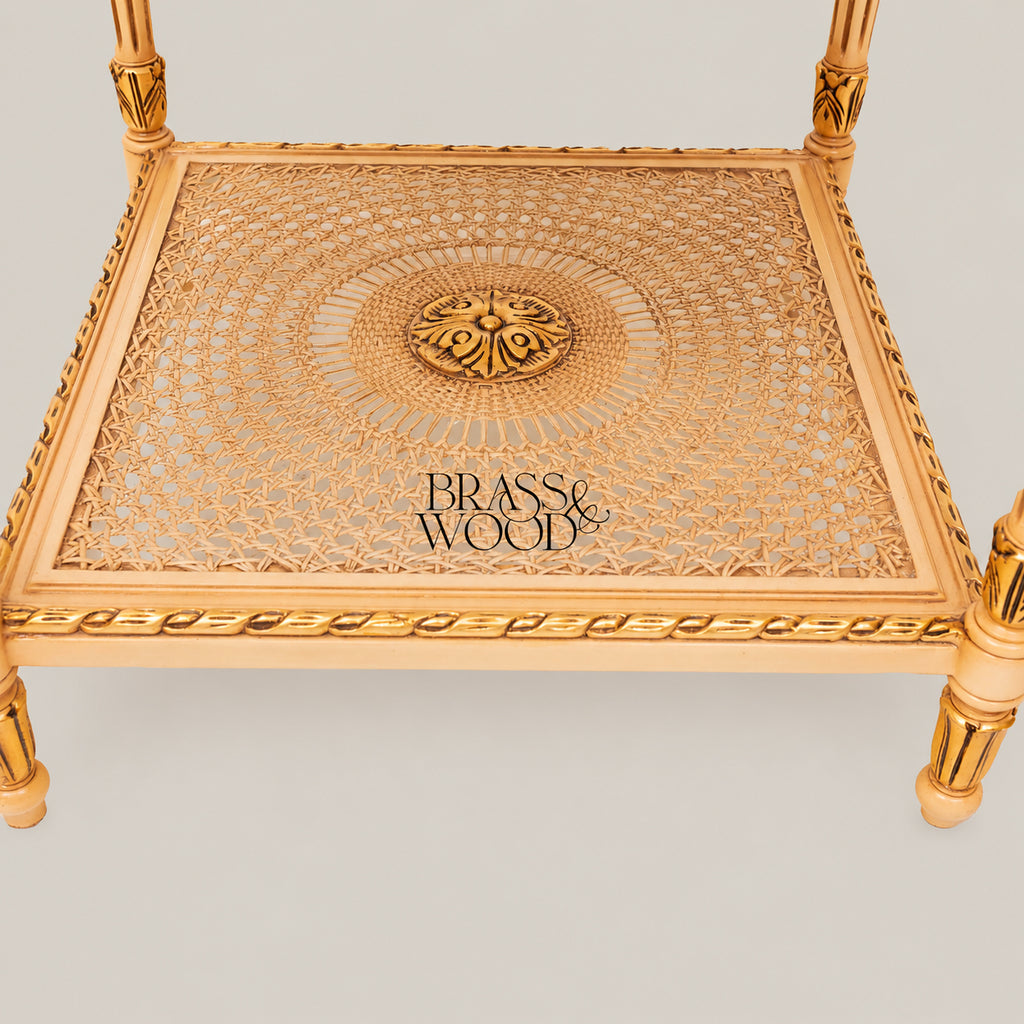 Hand-Painted Coffee & Corner Table Set