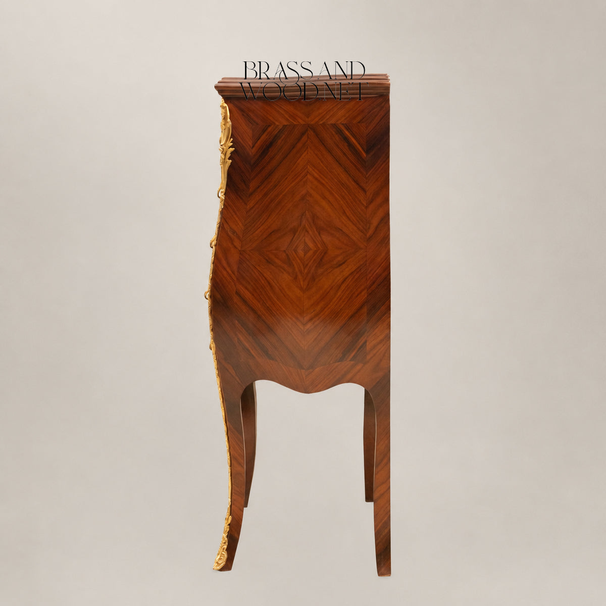 Tallboy Chest - 5 Drawers - Natural Marble