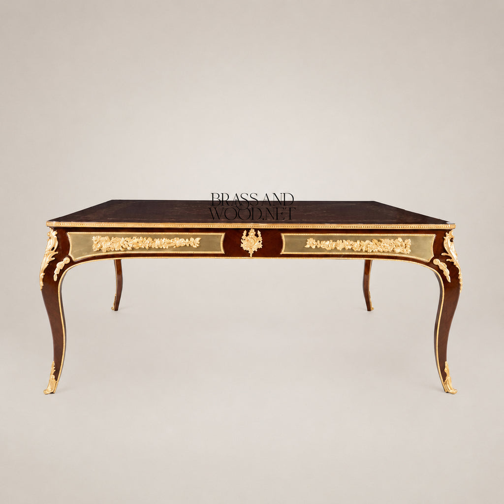 Grand Square Marquetry Coffee & Corner Table Set