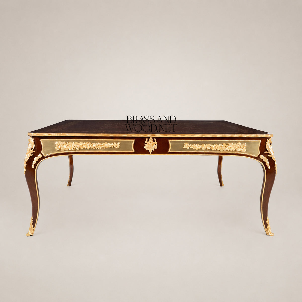 Grand Square Marquetry Coffee & Corner Table Set