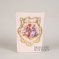 Square Ceramic Planter Cachepot - Rose