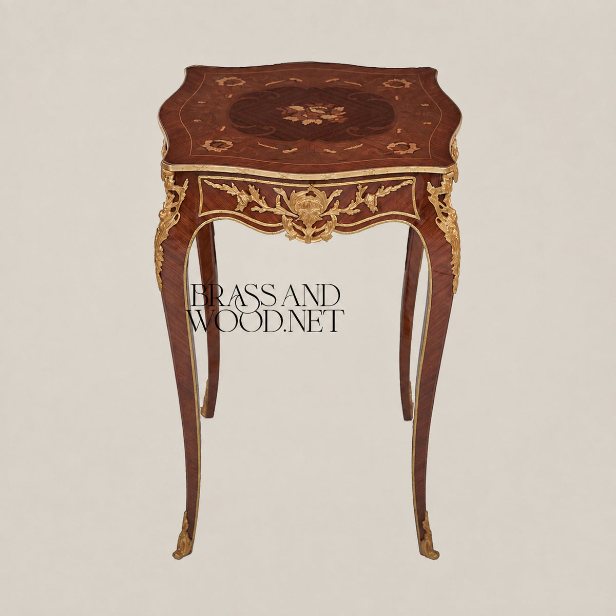 Louis Quinze Rectangular Coffee & Corner Table Set