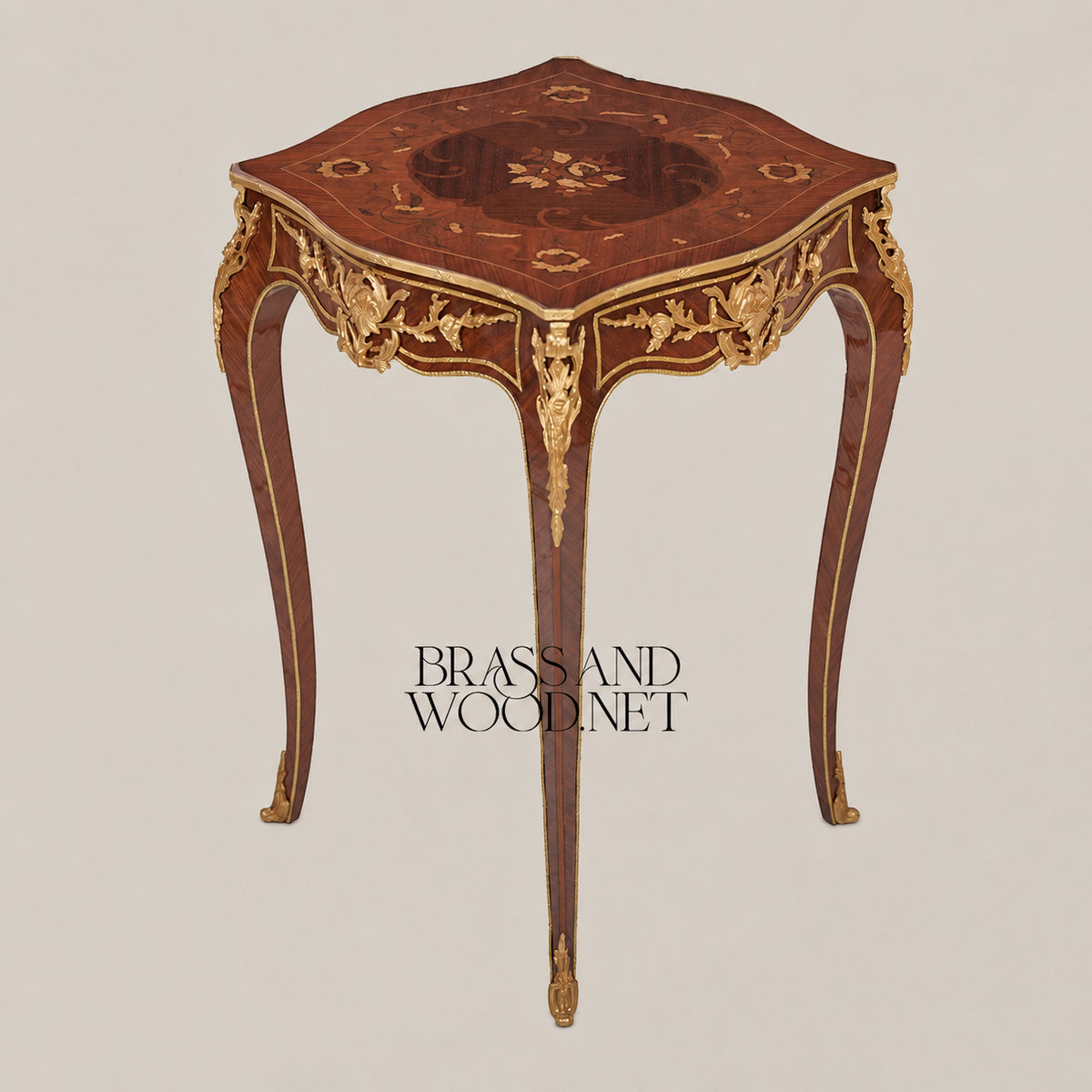 Louis Quinze Rectangular Coffee & Corner Table Set