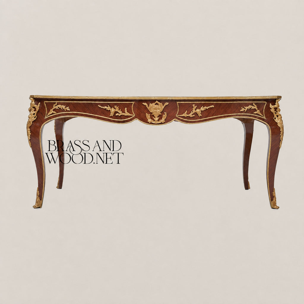 Rectangular Coffee Table 120×60 - Louis Quinze Legs