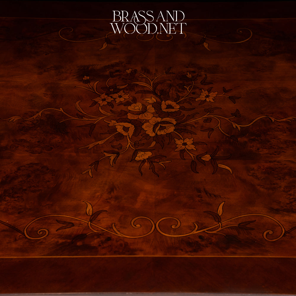Marquetry Salon Table Set of 3