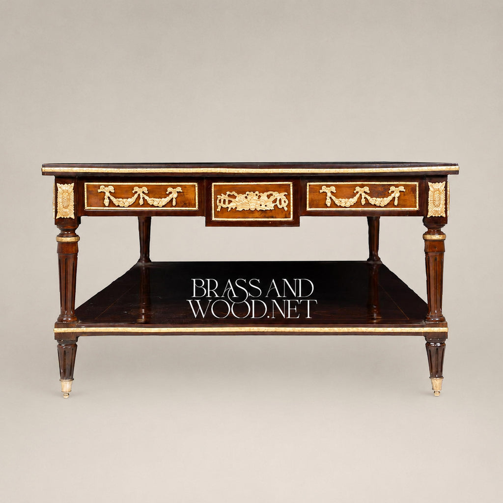 Marquetry Salon Table Set of 3