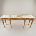 Spanish Classic Gilt Wood Console 210 cm - Marble Top