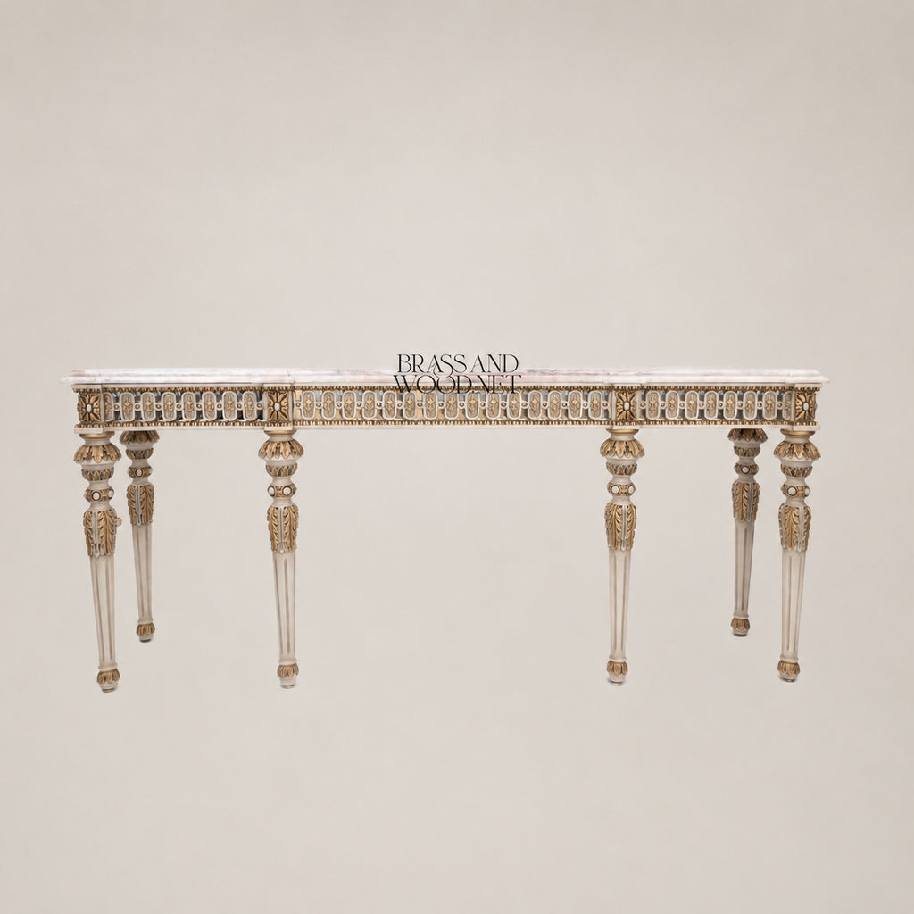 Spanish Classic Wooden Console - 210 cm