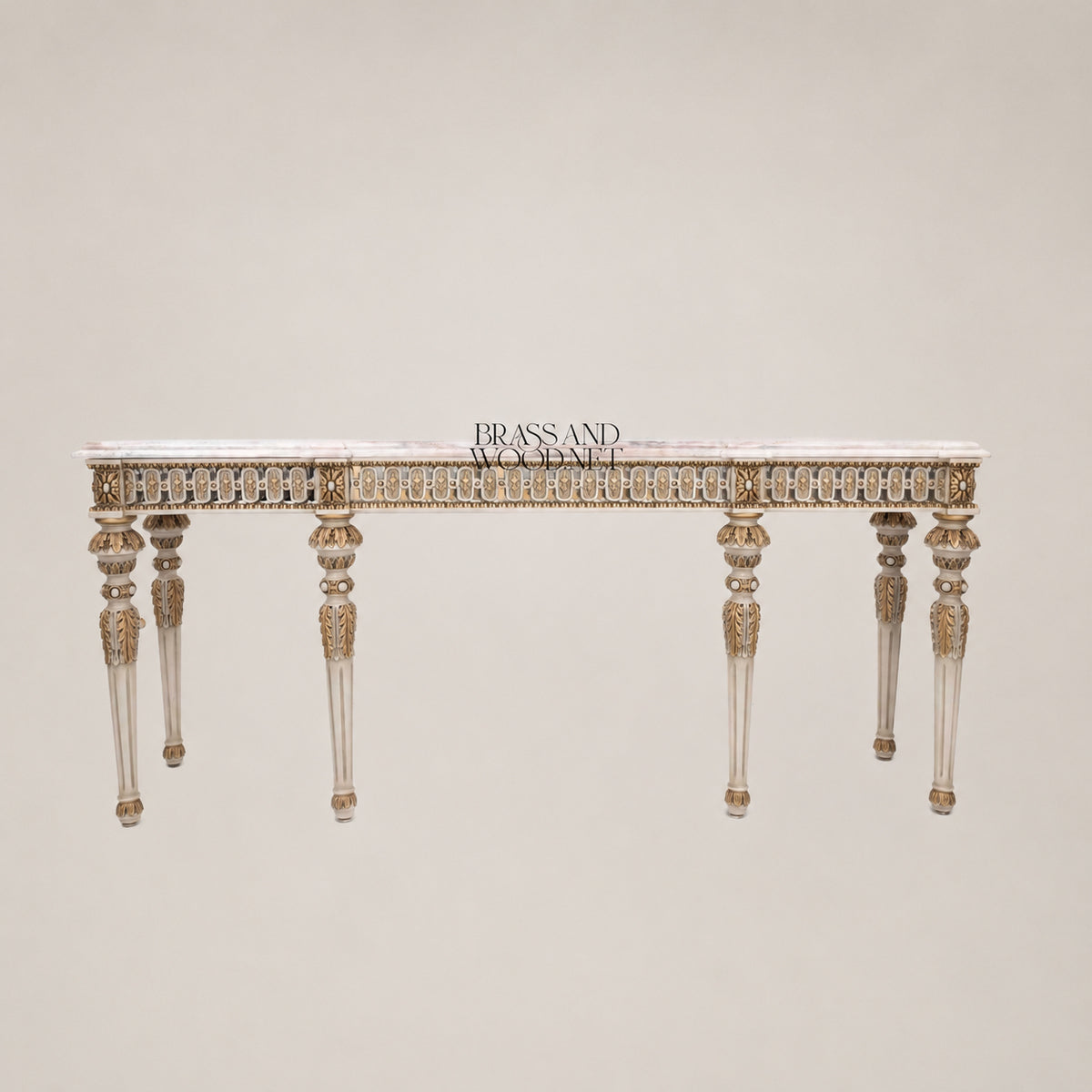 Spanish Classic Wooden Console - 210 cm
