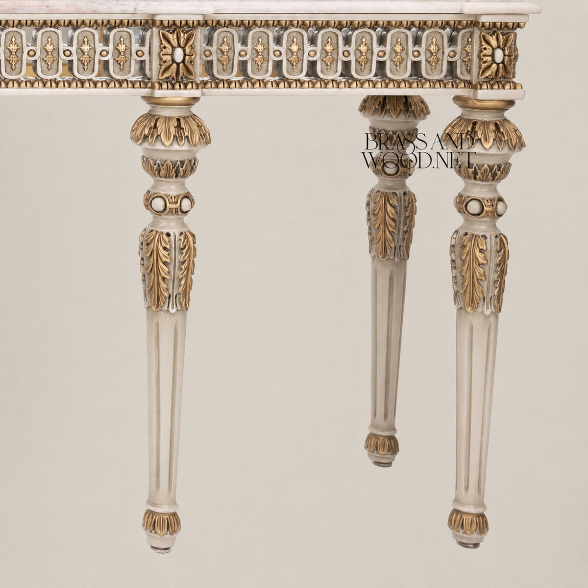 Spanish Classic Wooden Console - 210 cm