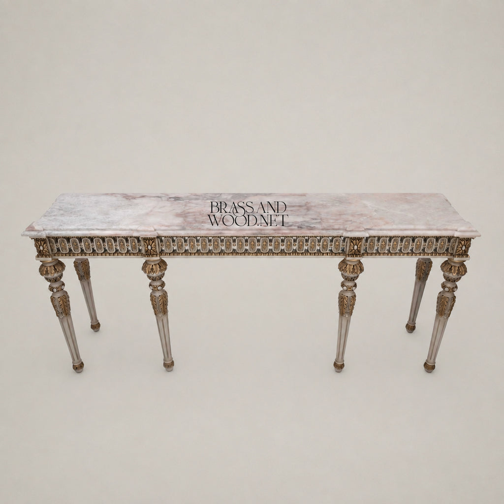 Spanish Classic Wooden Console - 210 cm