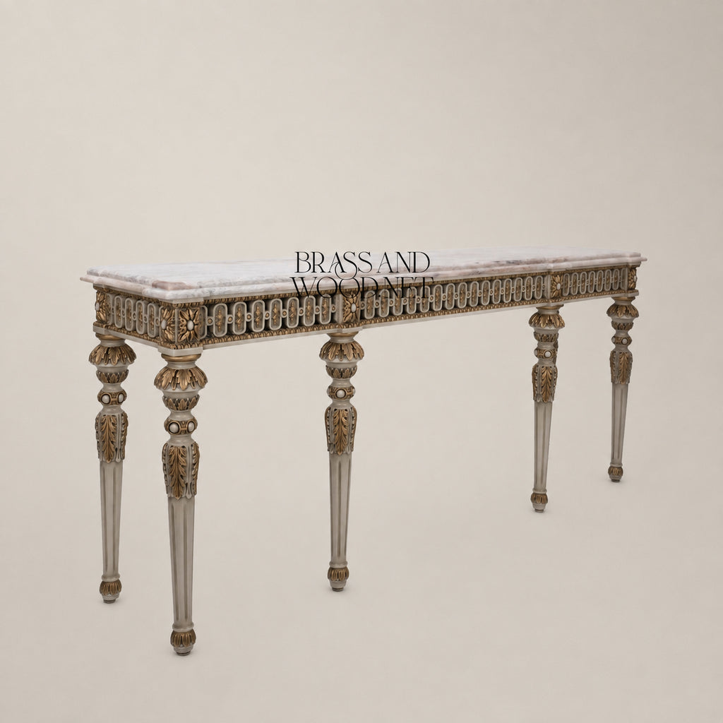 Spanish Classic Wooden Console - 160 cm