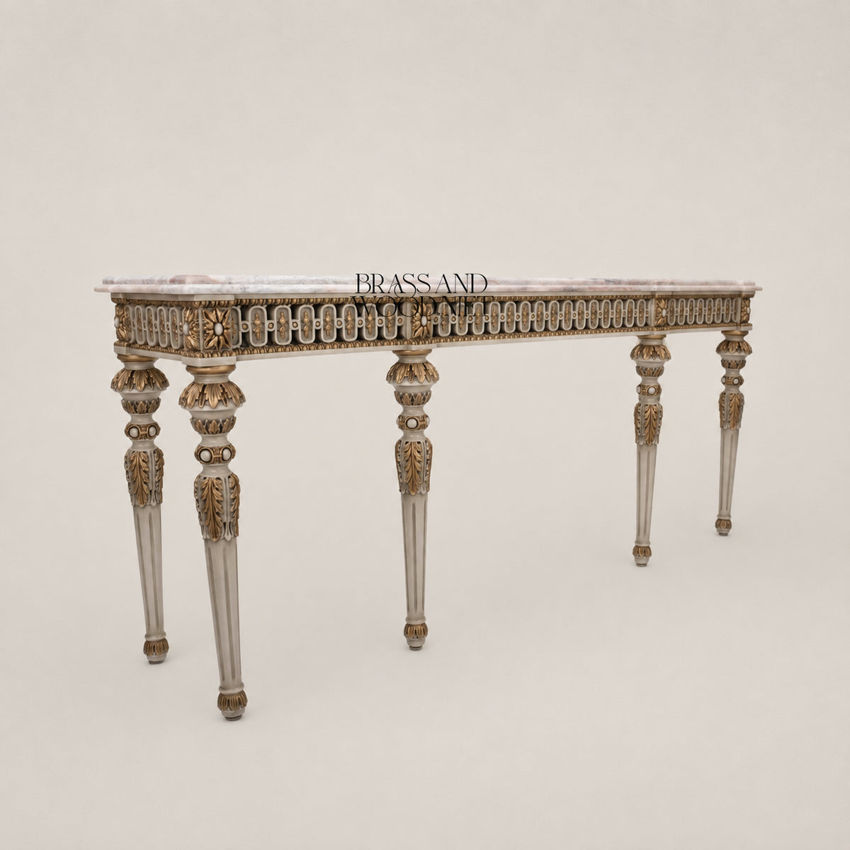 Spanish Classic Wooden Console - 160 cm