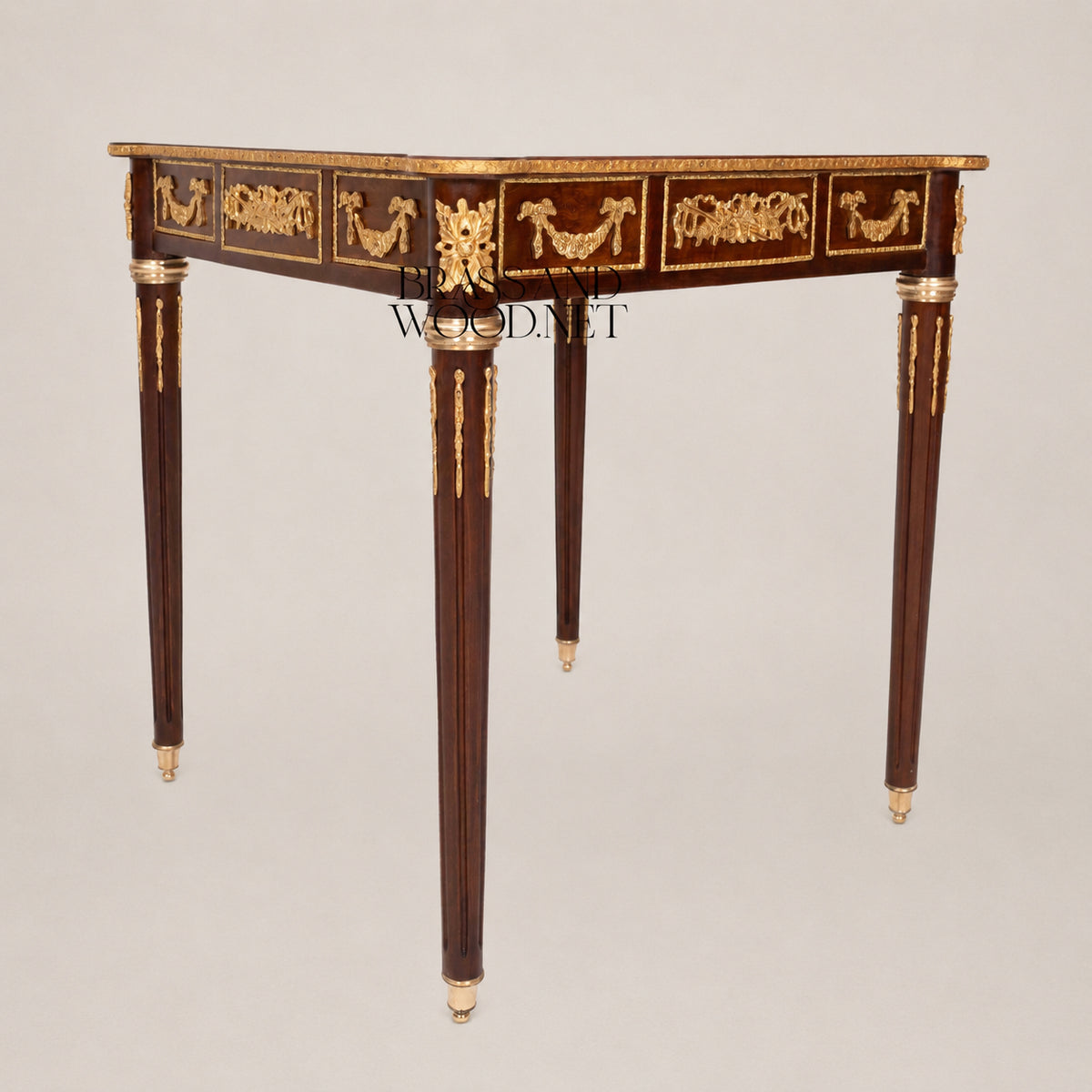 Classic Apple Burl Coffee and Corner Table Set