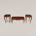 Louis XV Ormolu-Mounted Marquetry Coffee & Corner Table Set