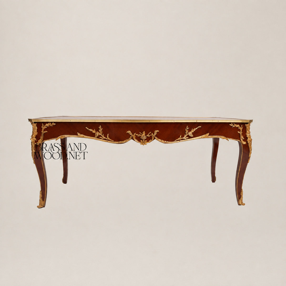 Louis XV Ormolu-Mounted Marquetry Coffee & Corner Table Set