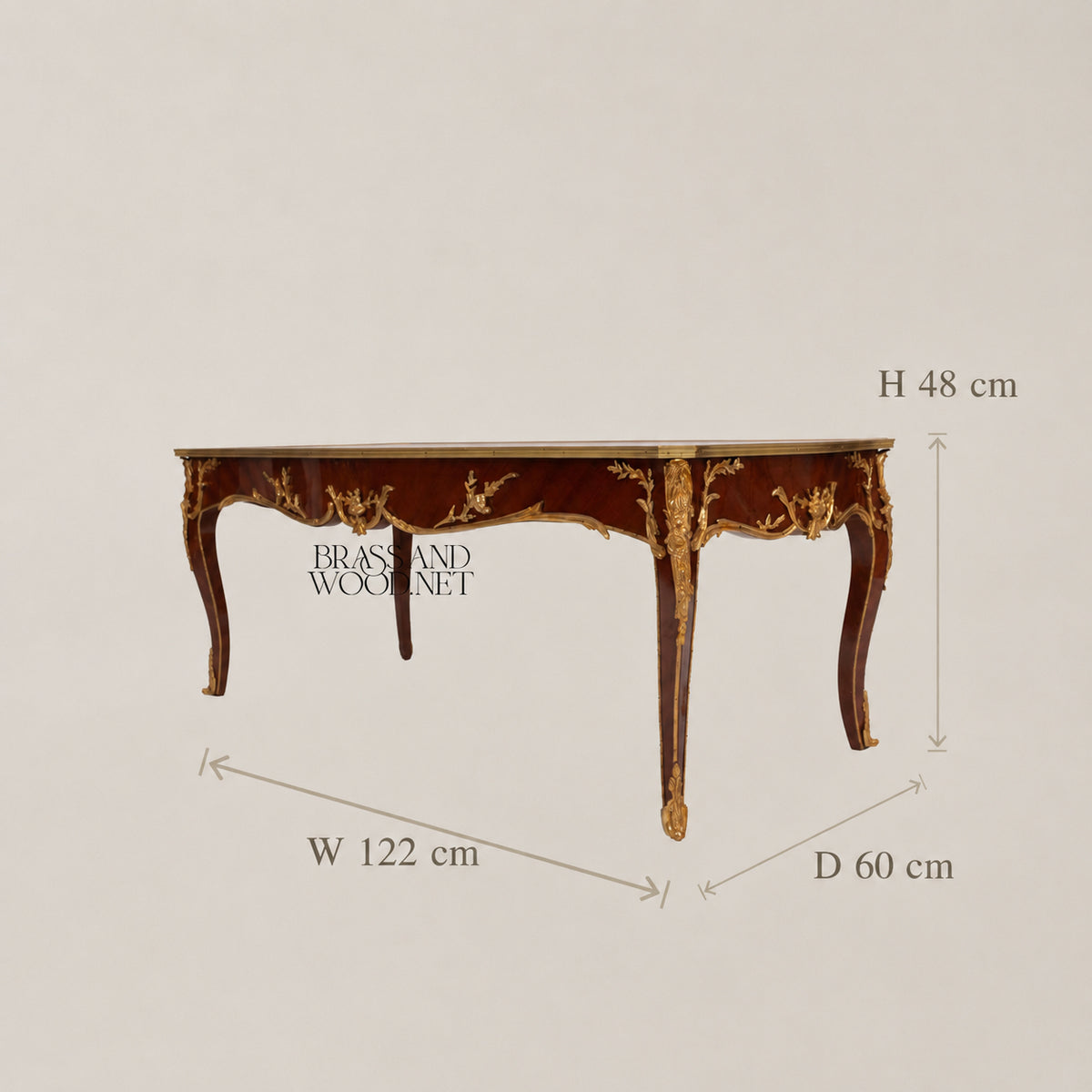 Louis XV Ormolu-Mounted Marquetry Coffee & Corner Table Set