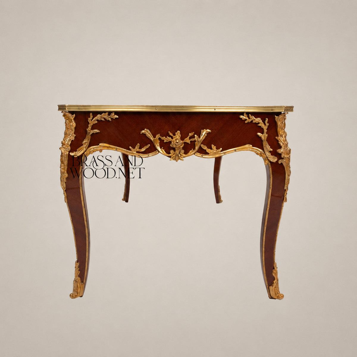 Louis XV Ormolu-Mounted Marquetry Coffee & Corner Table Set