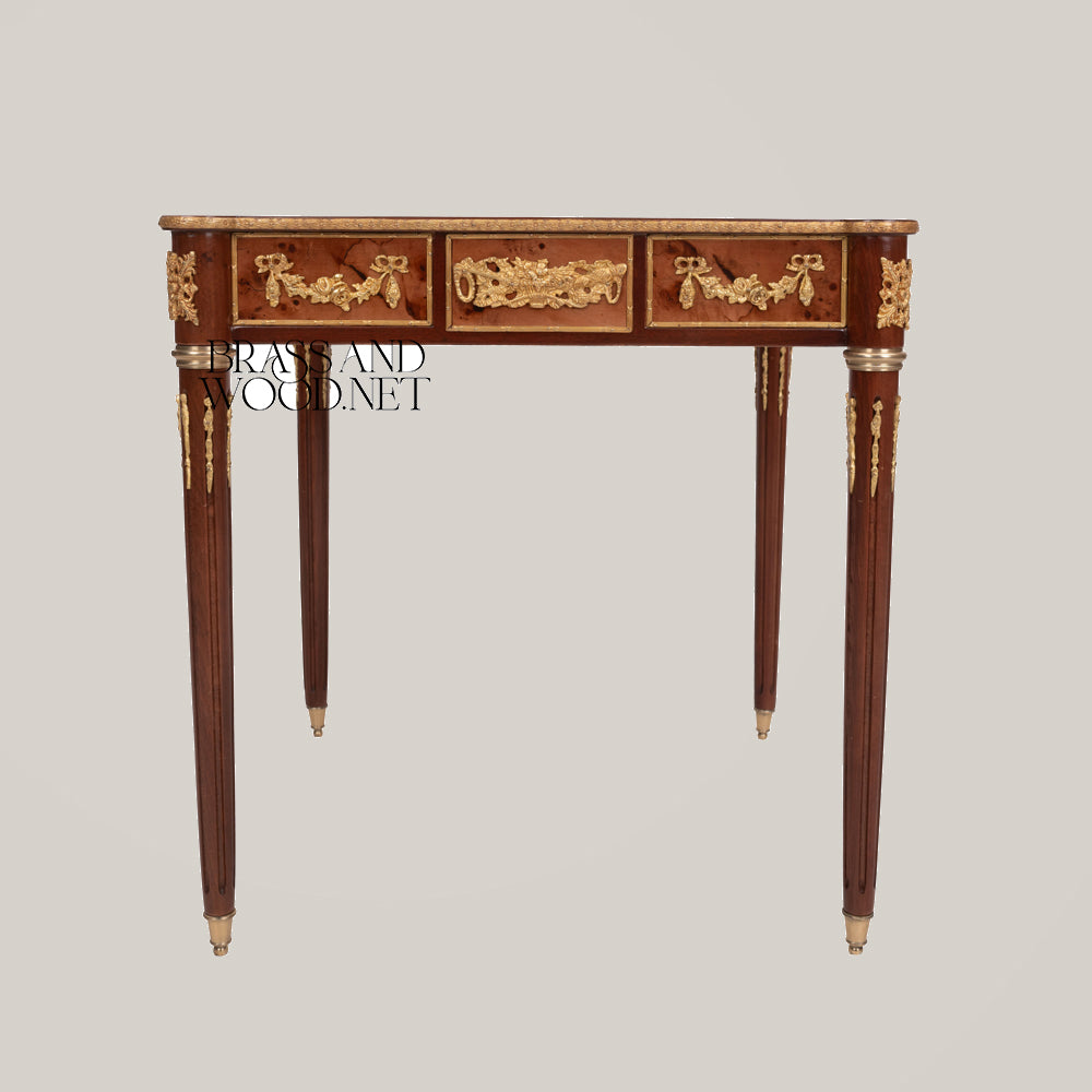 Handcrafted Classic Salon Coffee & Corner Table Set