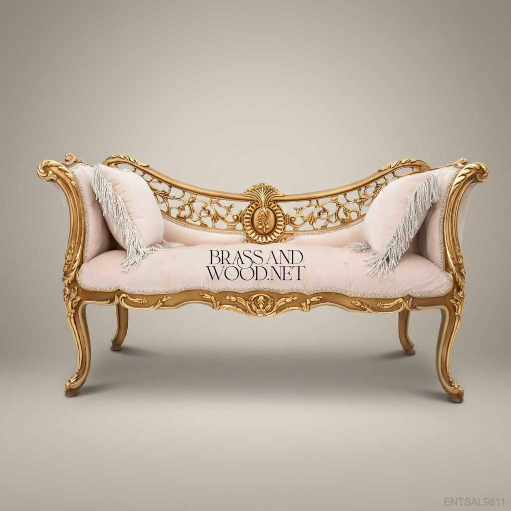 Louis XV Rococo Venetian Polychrome Canopy Bedroom Set with Hand-Painted Floral Bombé Commodes