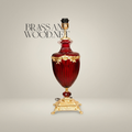 Belle Époque Ruby Glass Urn Table Lamp with Gilt Bronze Mounts
