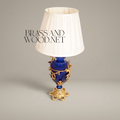 Louis XVI Cobalt Glass Urn Table Lamp with Gilt Ormolu Swag Mounts