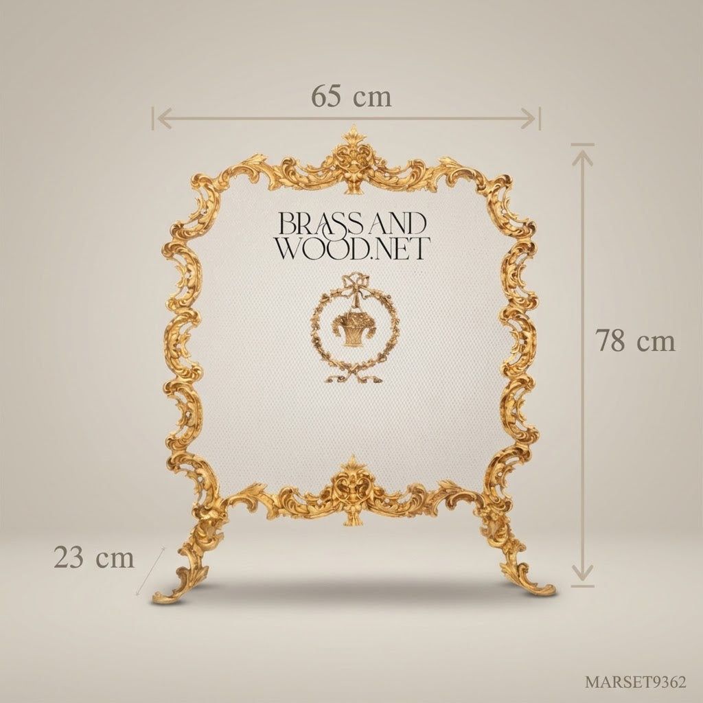 Brass Fireplace Surround